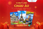 [Tết 2025] (23 Tết) Tour Châu Âu 5 nước: Đức – Hà Lan – Bỉ – Pháp – Luxembourg